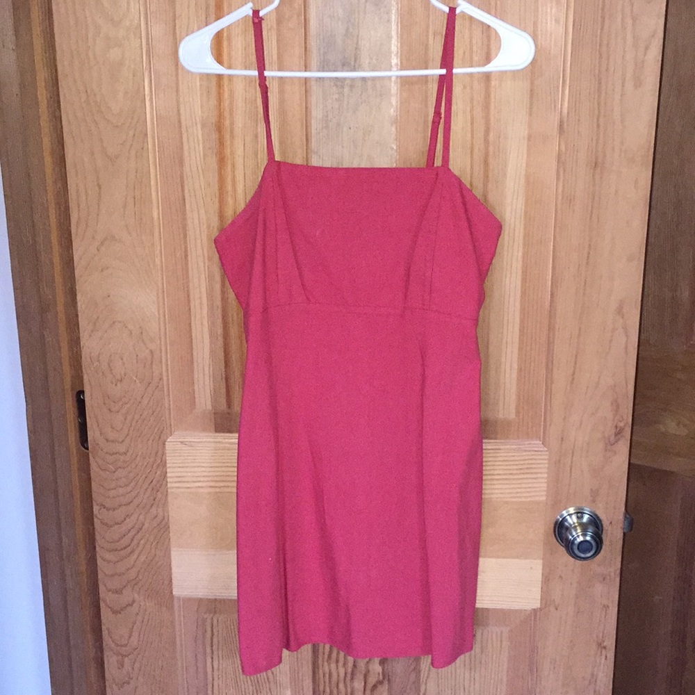 Pull & Bear Red Mini Dress